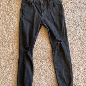 Old navy super skinny rock star jeans black, sizes 8